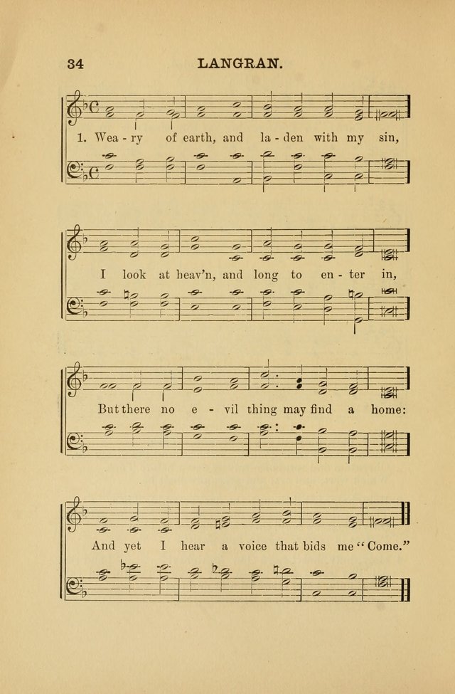 Hymn and Tune Book: for Schools and Colleges page 34