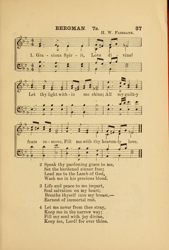 Hymn and Tune Book: for Schools and Colleges page 37