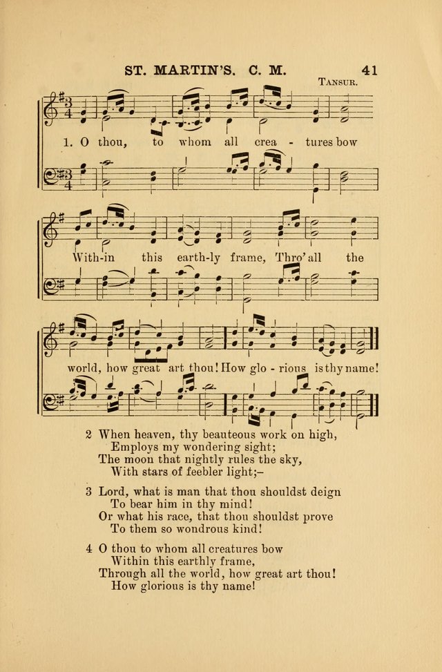 Hymn and Tune Book: for Schools and Colleges page 41