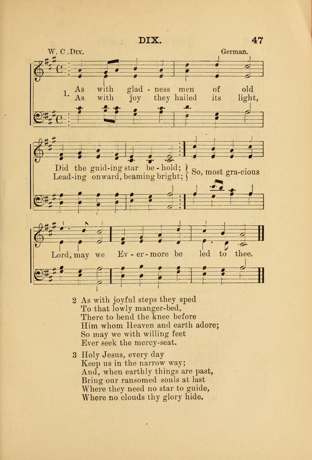 Hymn and Tune Book: for Schools and Colleges page 47