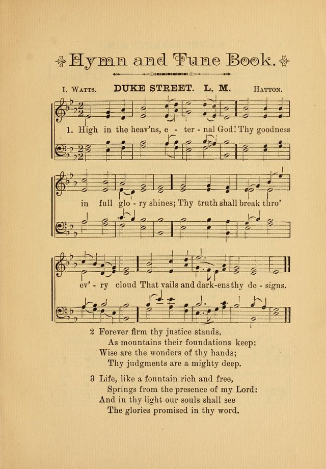Hymn and Tune Book: for Schools and Colleges page 5