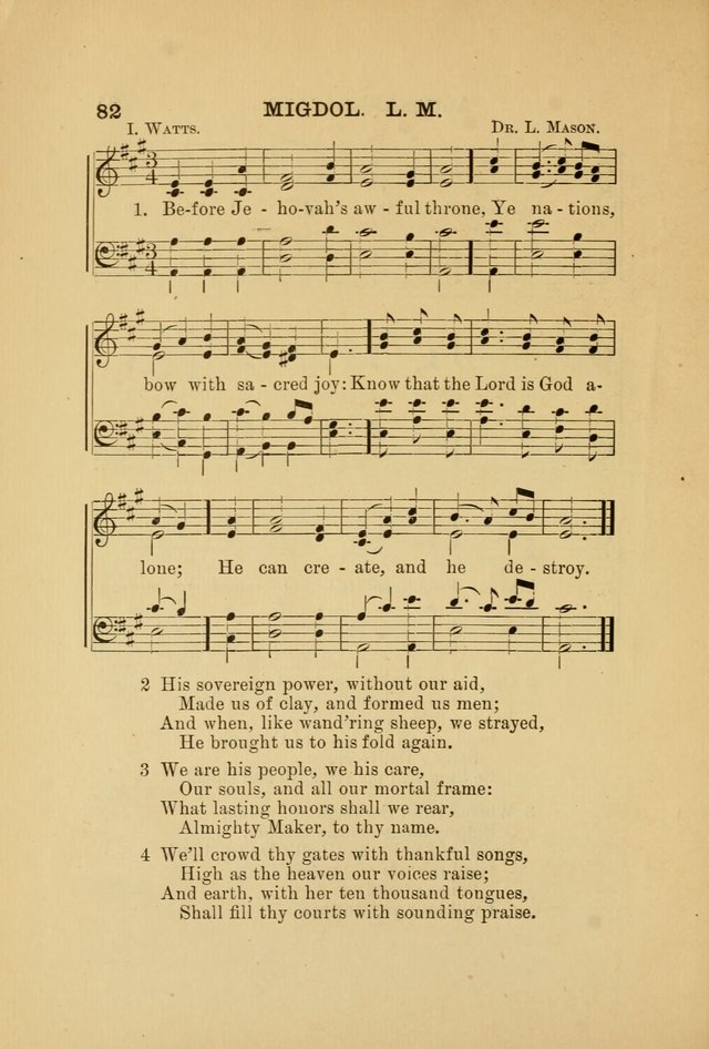 Hymn and Tune Book: for Schools and Colleges page 82