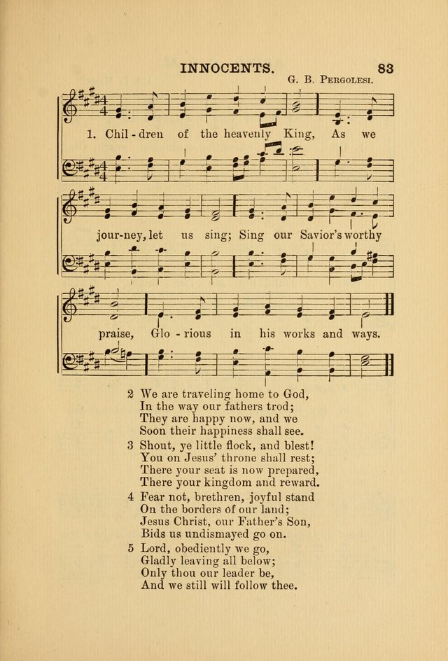 Hymn and Tune Book: for Schools and Colleges page 83