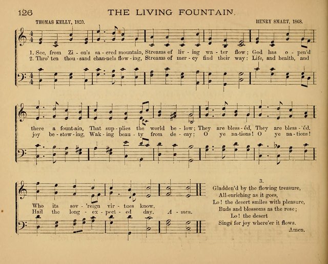 The Hymnary with Tunes: a collection of music for Sunday schools page 126