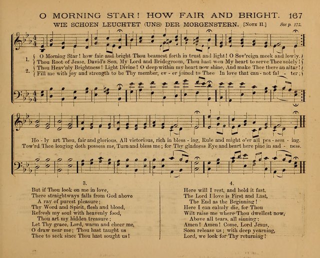 The Hymnary with Tunes: a collection of music for Sunday schools page 167