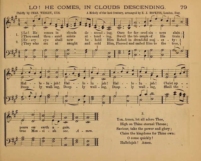 The Hymnary with Tunes: a collection of music for Sunday schools page 79