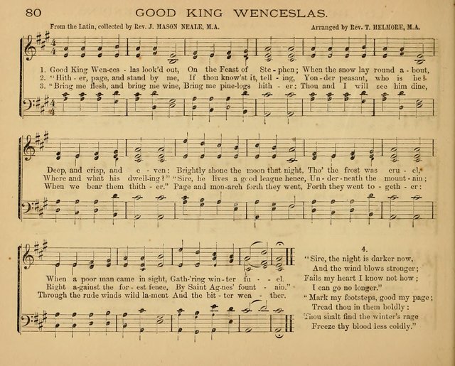 The Hymnary with Tunes: a collection of music for Sunday schools page 80