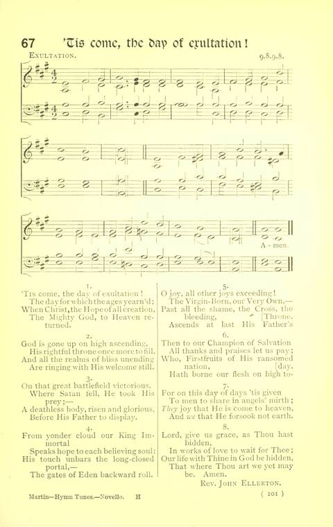 Hymn Tunes and Carols page 101