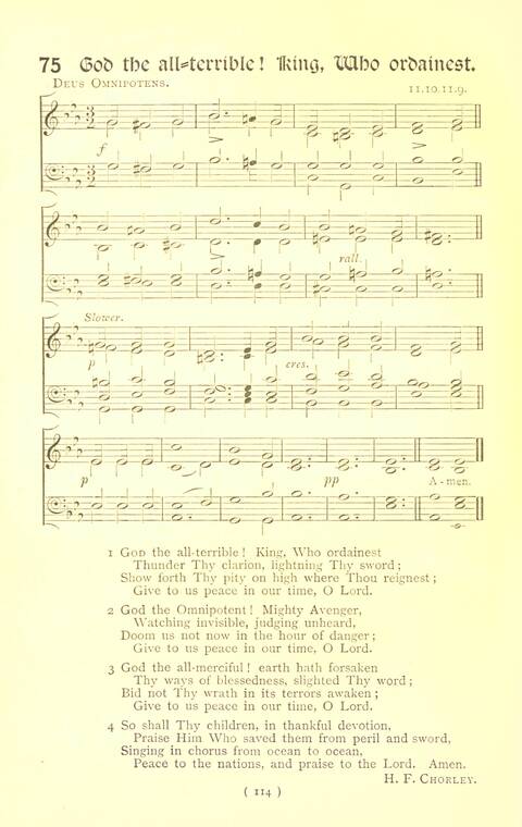 Hymn Tunes and Carols page 114