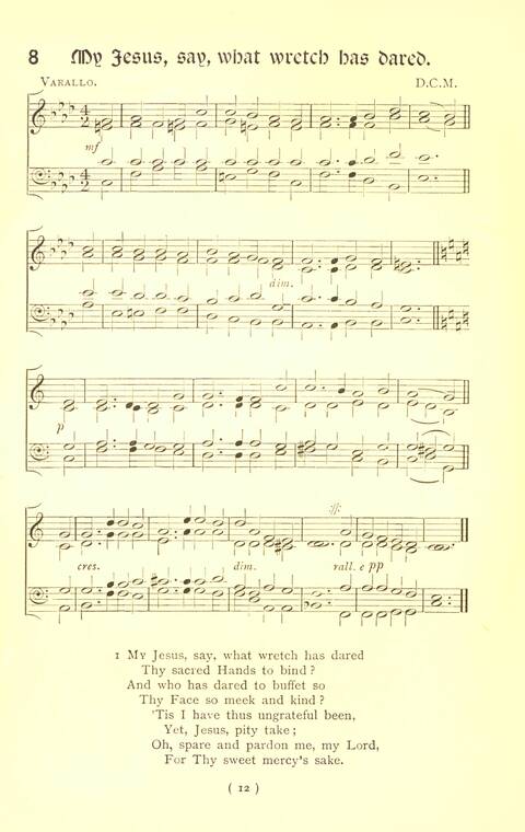 Hymn Tunes and Carols page 12
