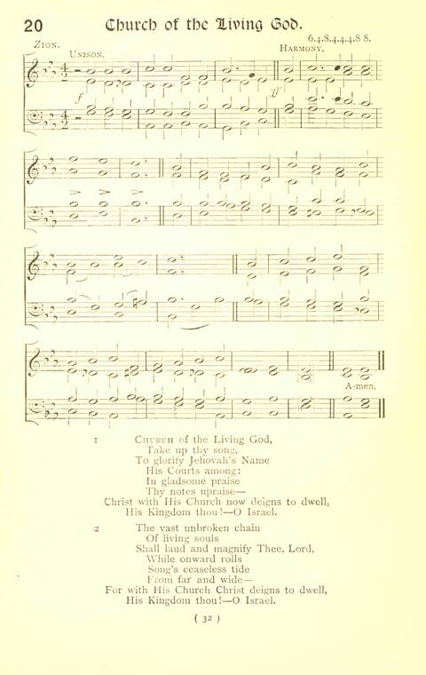 Hymn Tunes and Carols page 32
