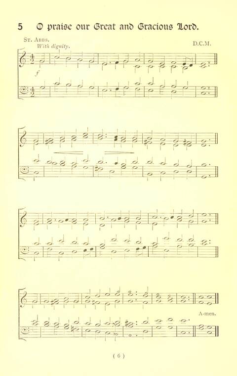 Hymn Tunes and Carols page 6