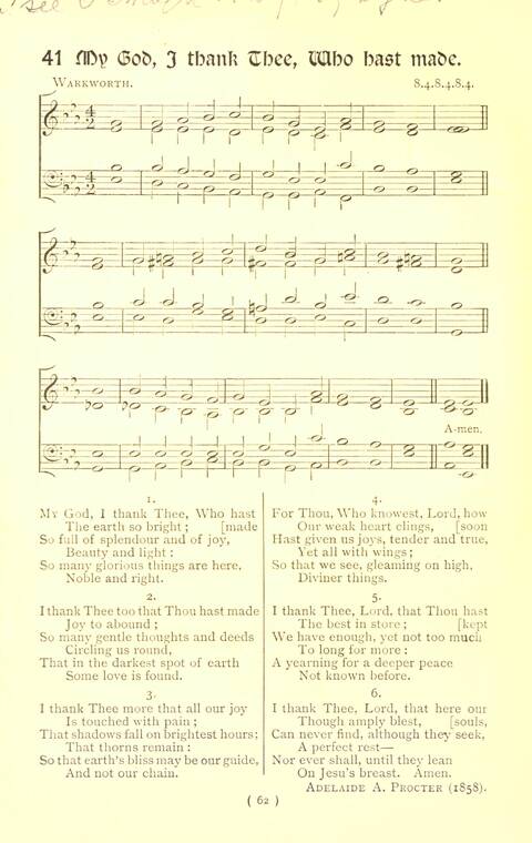 Hymn Tunes and Carols page 62