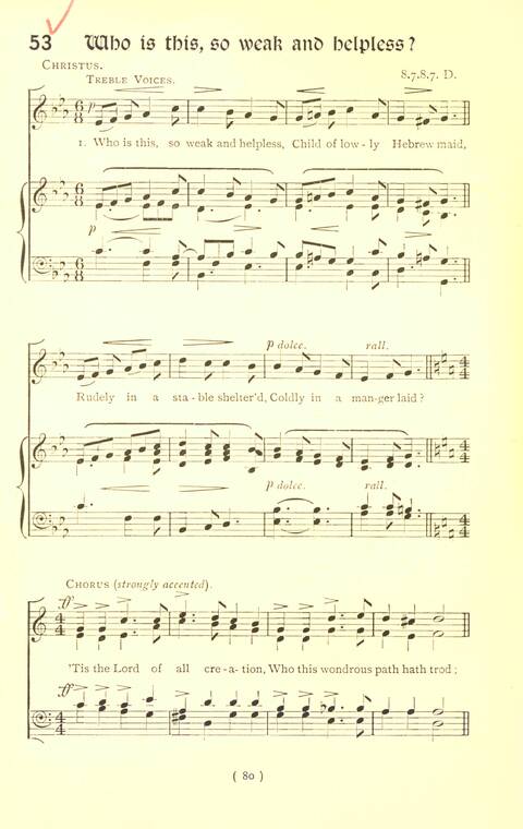 Hymn Tunes and Carols page 80
