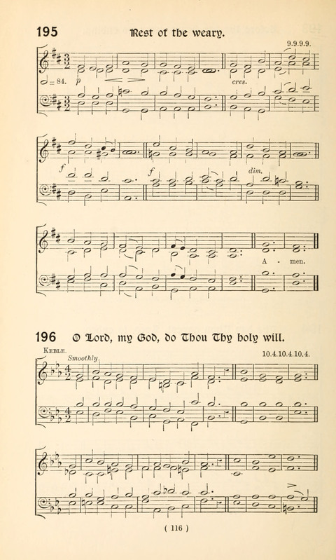 Hymn Tunes page 116