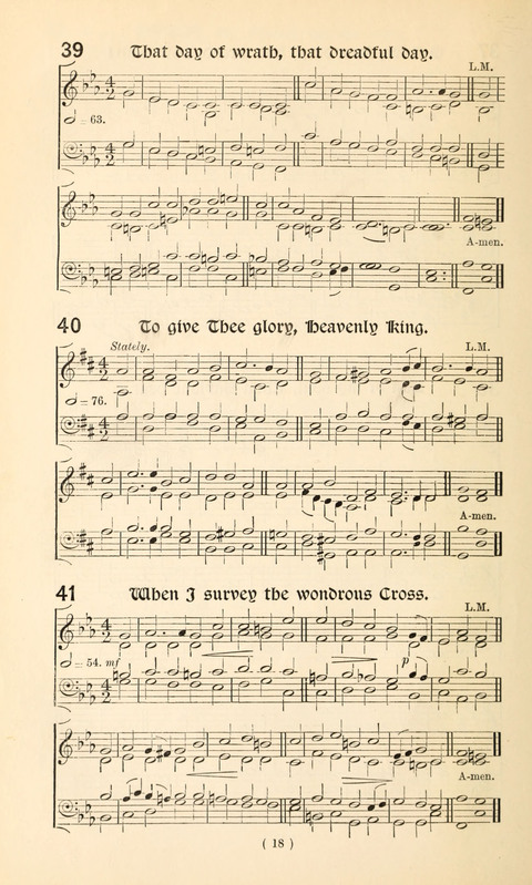 Hymn Tunes page 18