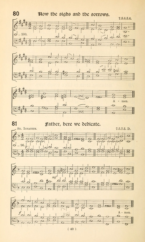 Hymn Tunes page 40