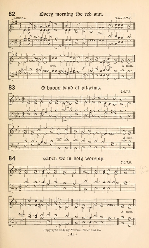 Hymn Tunes page 41