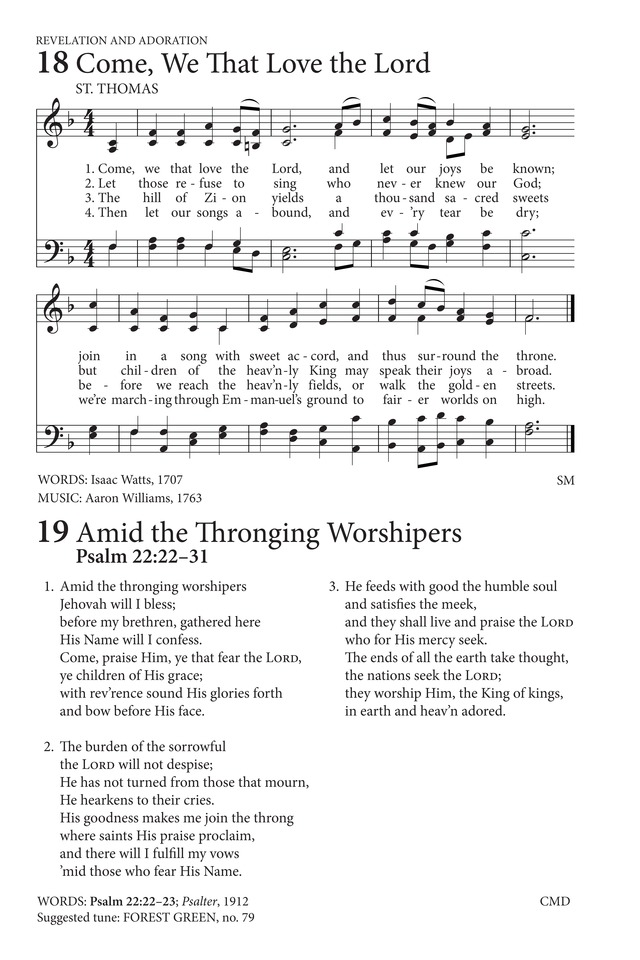 Hymns to the Living God page 13