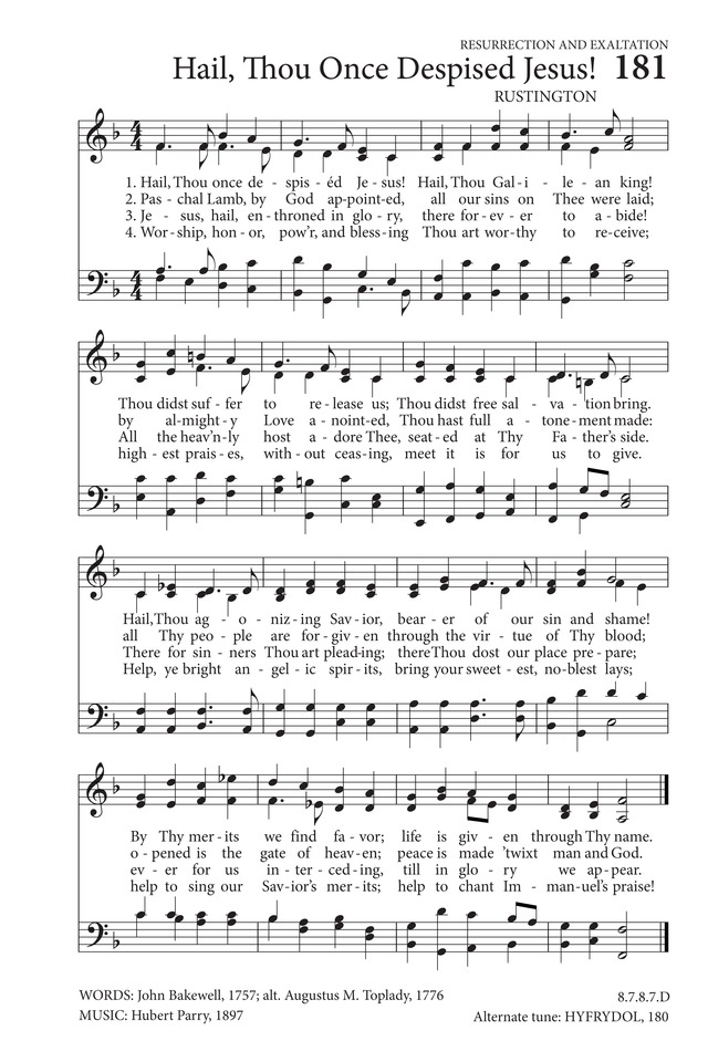 Hymns to the Living God page 146