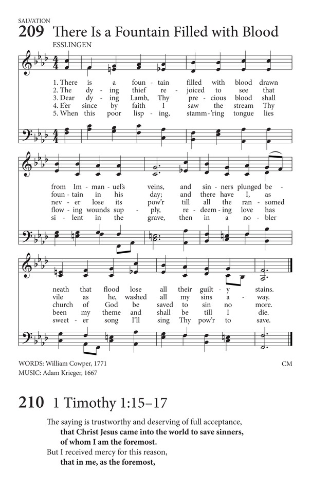Hymns to the Living God page 169