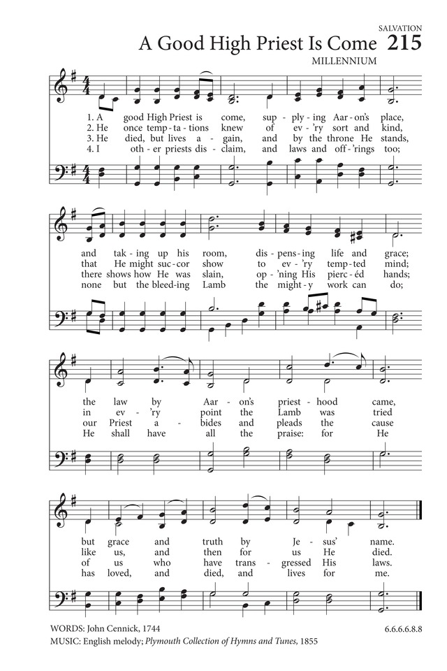 Hymns to the Living God page 174