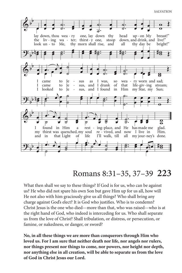 Hymns to the Living God page 180