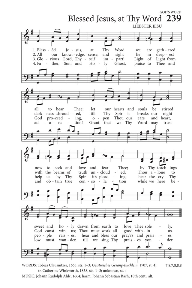 Hymns to the Living God page 192