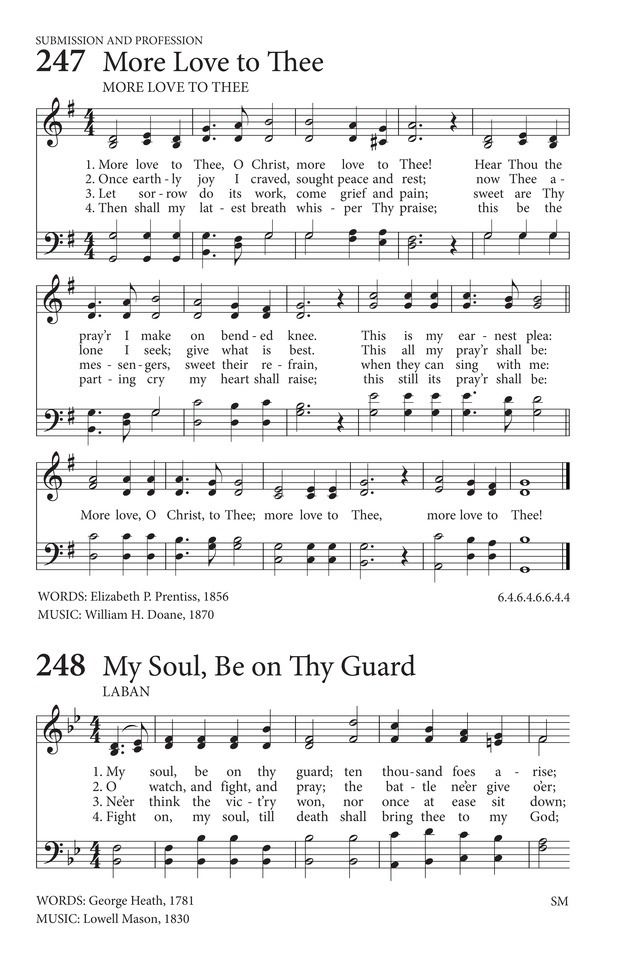 Hymns to the Living God page 199