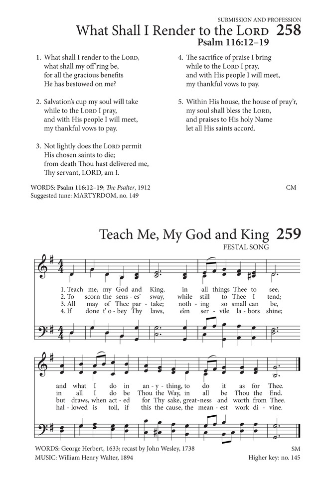 Hymns to the Living God page 208