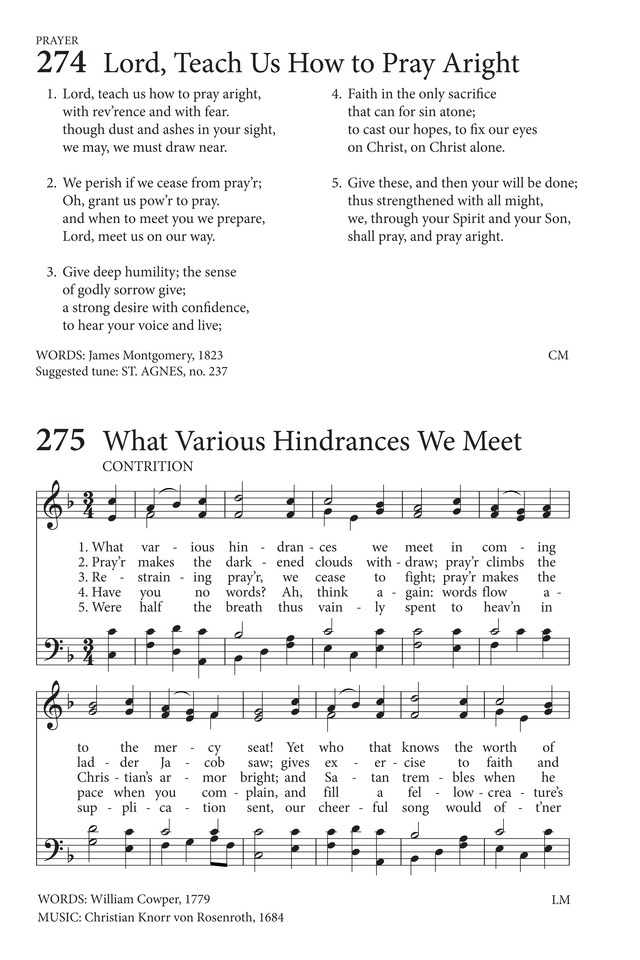 Hymns to the Living God page 219