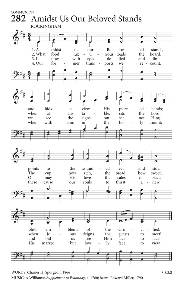 Hymns to the Living God page 225