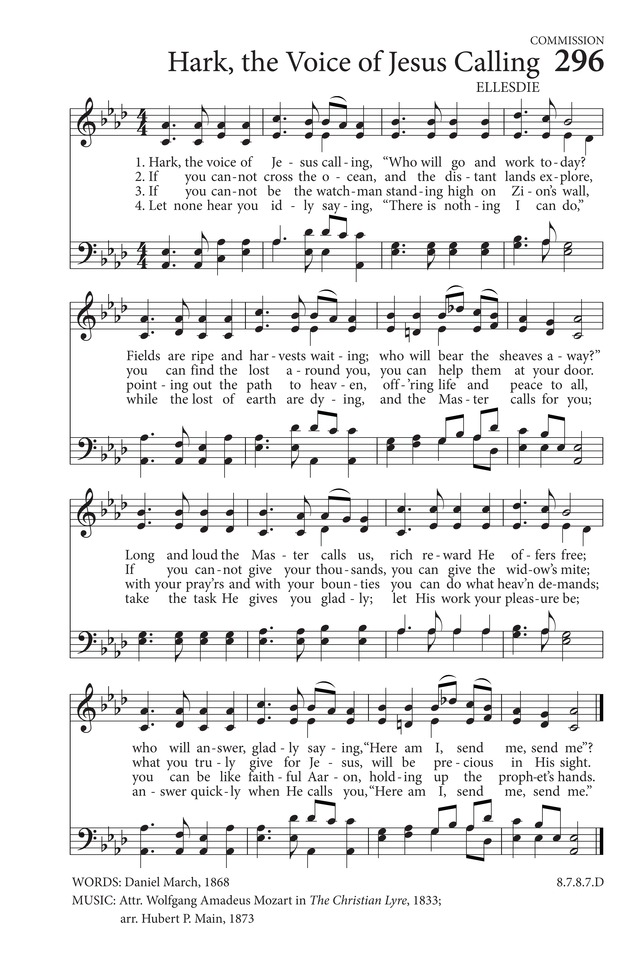 Hymns to the Living God page 236
