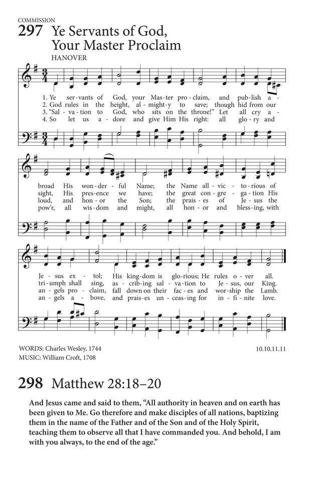 Hymns to the Living God page 237