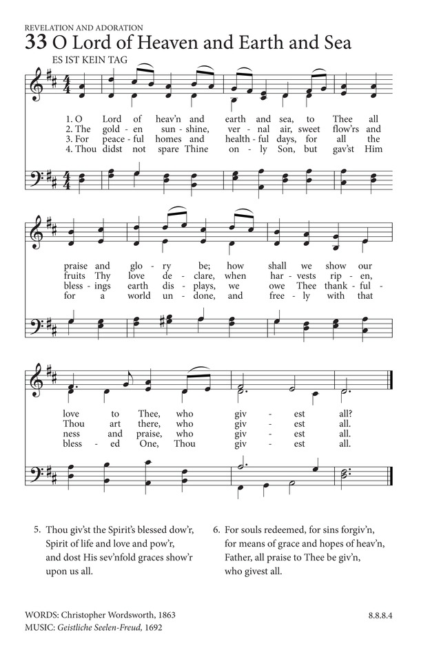 Hymns to the Living God page 25