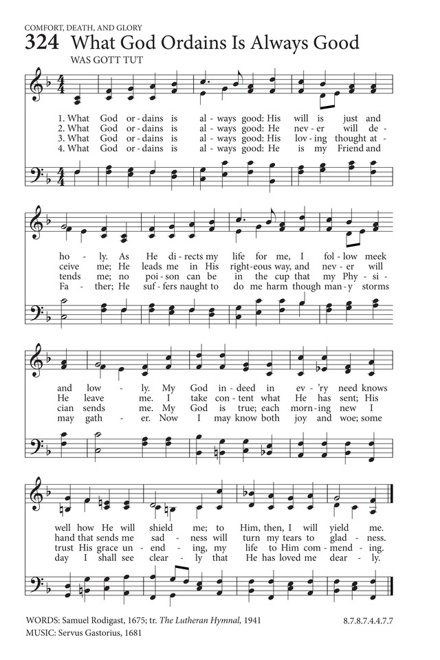 Hymns to the Living God page 259