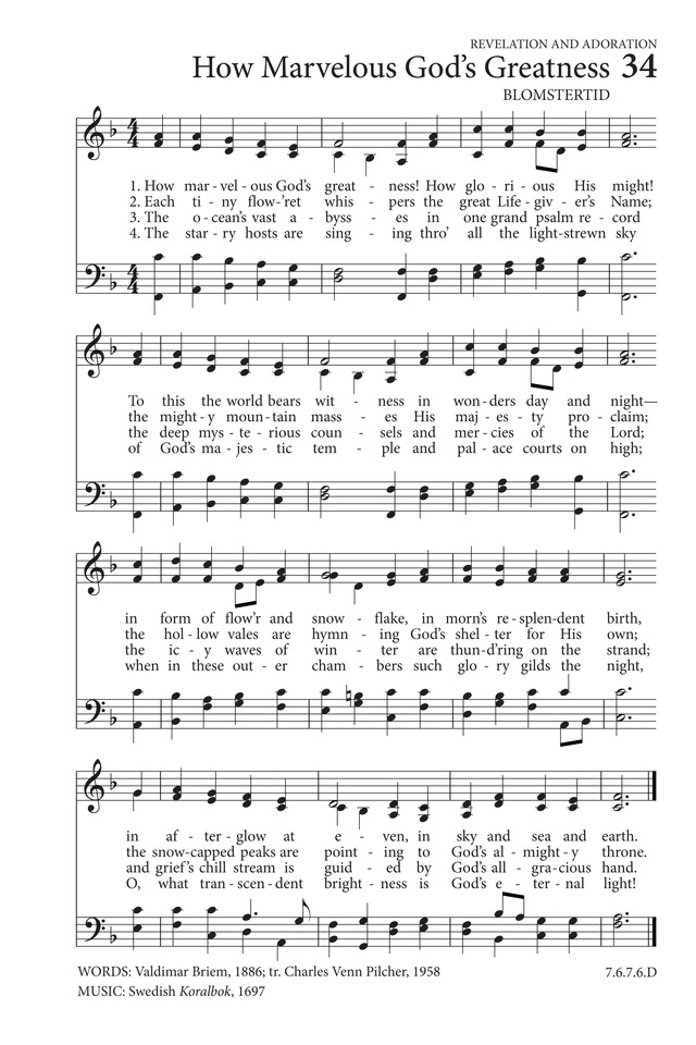 Hymns to the Living God page 26
