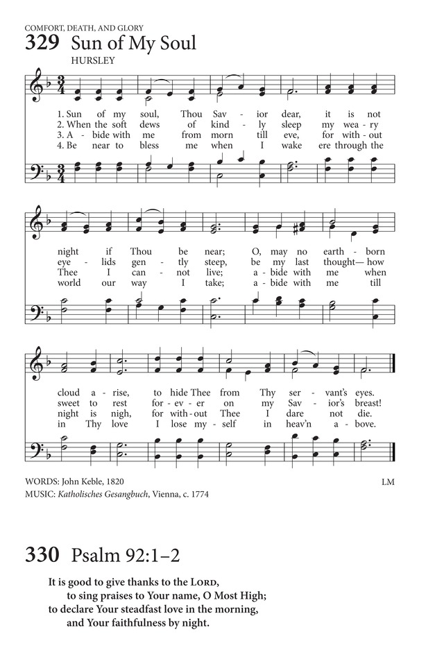 Hymns to the Living God page 263