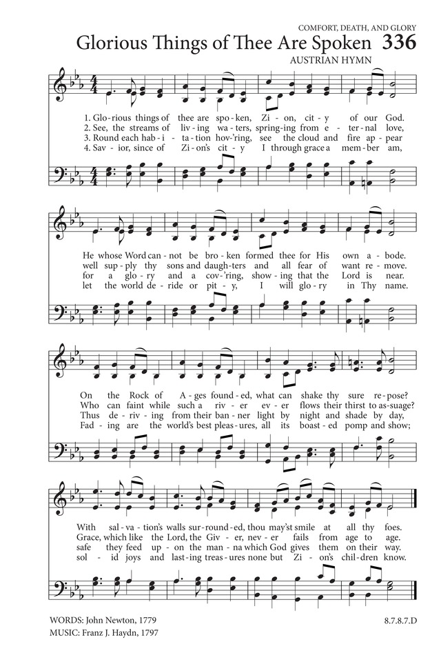 Hymns to the Living God page 268