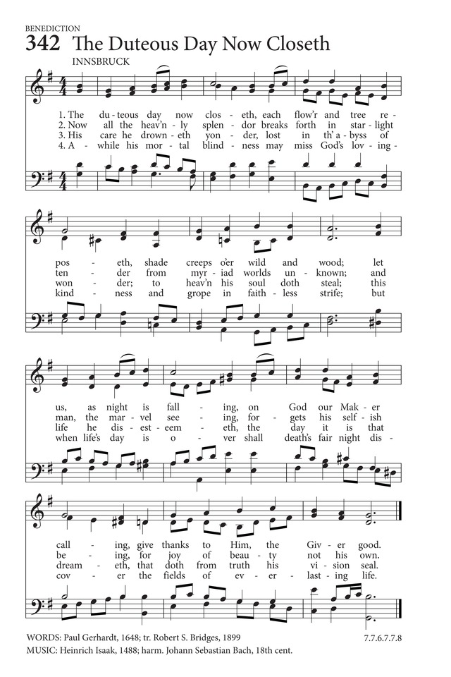 Hymns to the Living God page 273