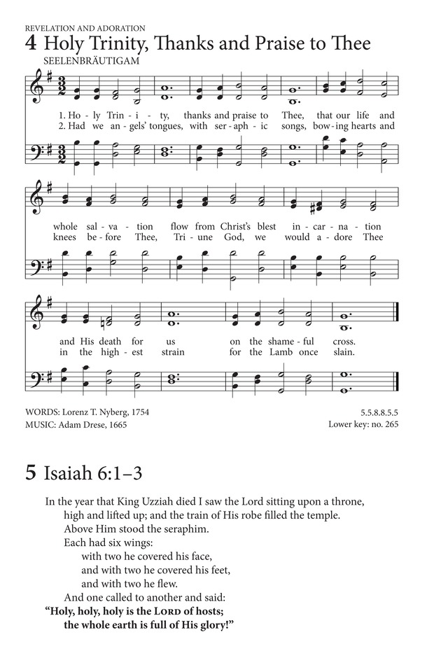 Hymns to the Living God page 3