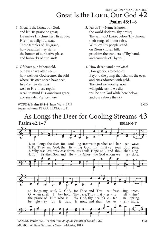 Hymns to the Living God page 32