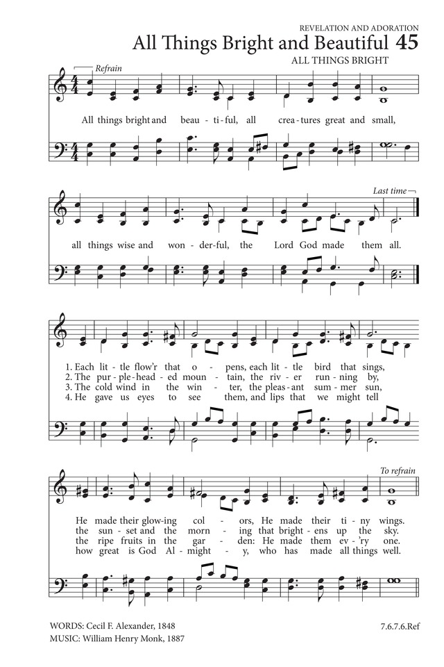 Hymns to the Living God page 34