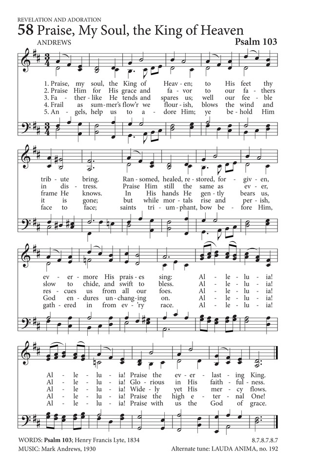 Hymns to the Living God page 45