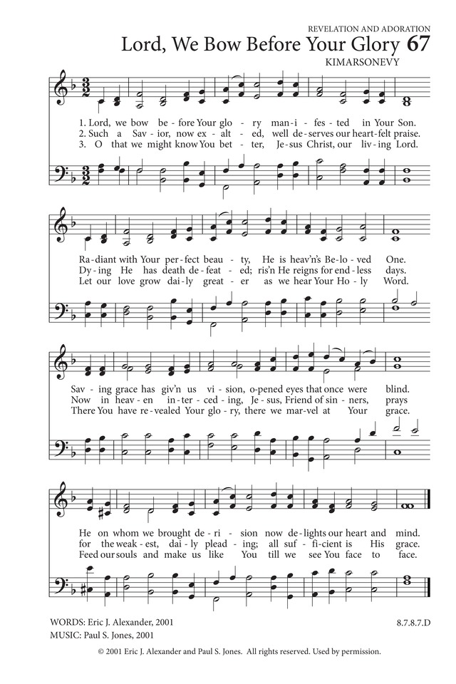 Hymns to the Living God page 52
