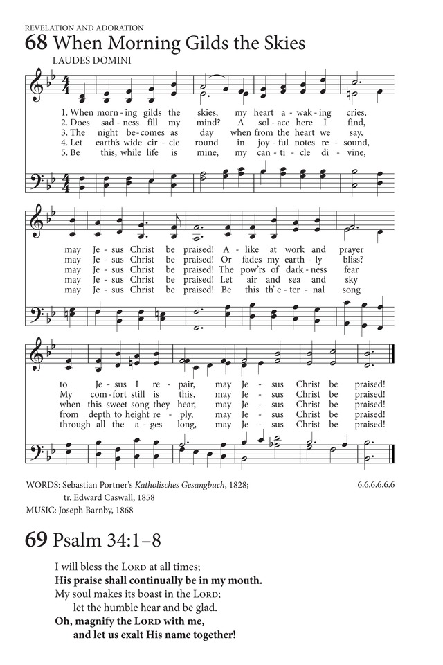 Hymns to the Living God page 53