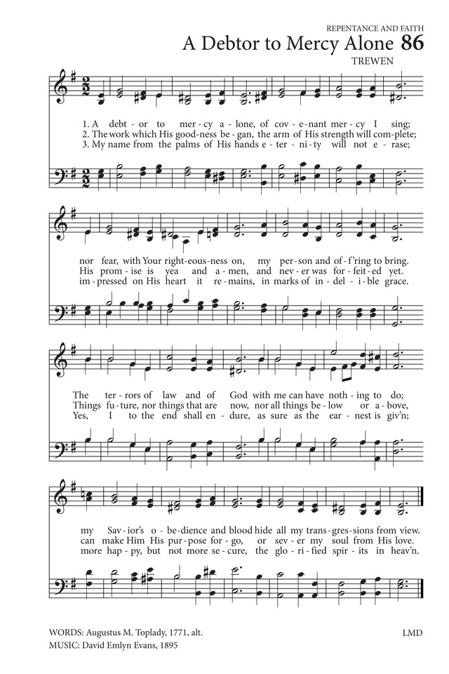Hymns to the Living God page 66