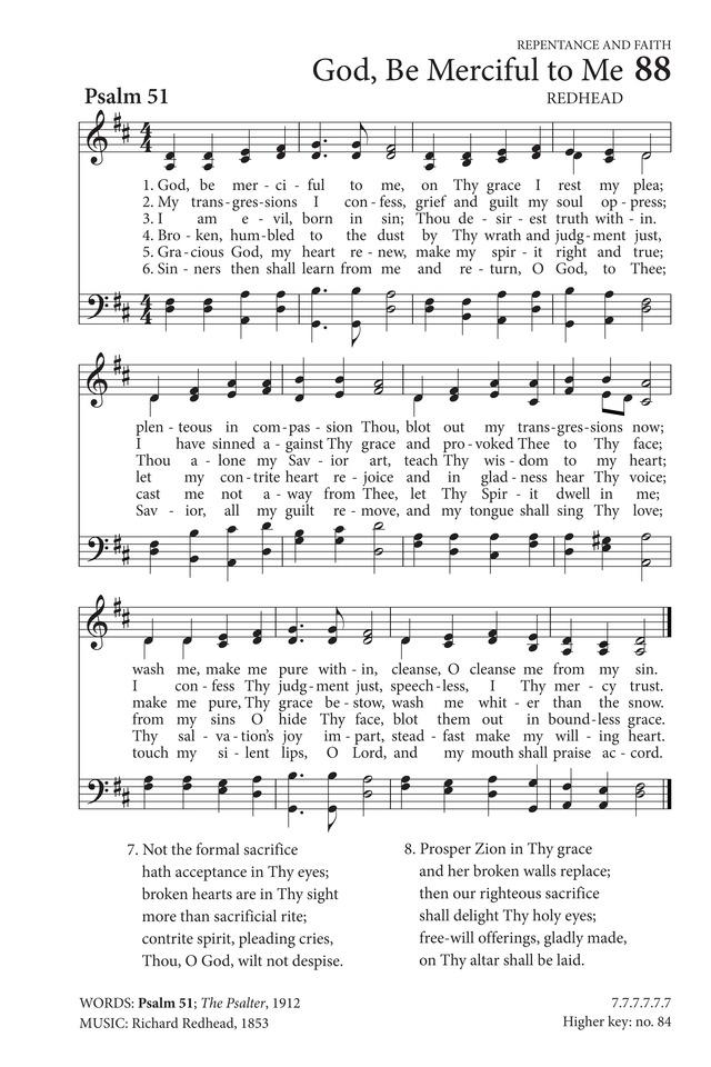 Hymns to the Living God page 68