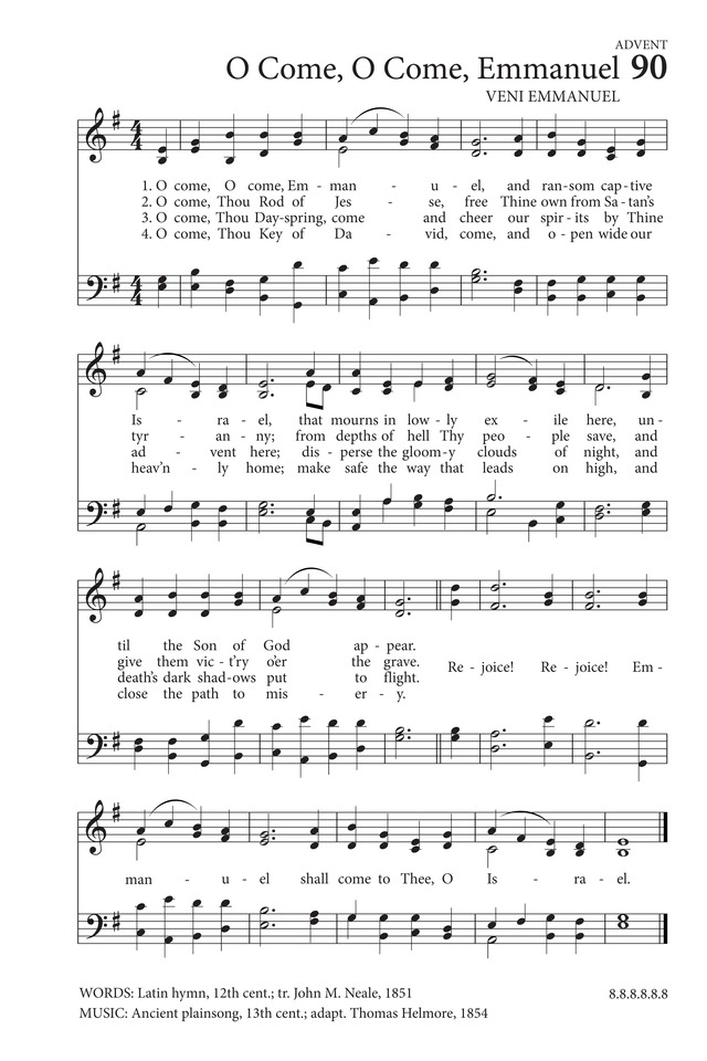 Hymns to the Living God page 70