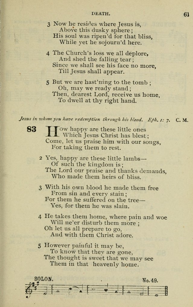 Hymns and Tunes: for Public and Private Worship, and Sunday Schools page 76